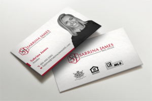Business Card Design by Pictorial for Sabrina James Real Estate | Design #27543163