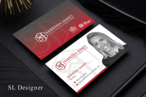 Business Card Design by SL Designer for Sabrina James Real Estate | Design: #27542500