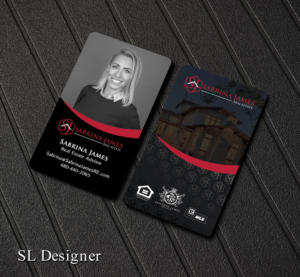 Business Card Design by SL Designer for Sabrina James Real Estate | Design: #27564801