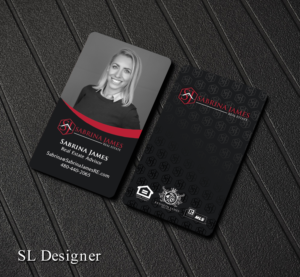 Business Card Design by SL Designer for Sabrina James Real Estate | Design: #27564802