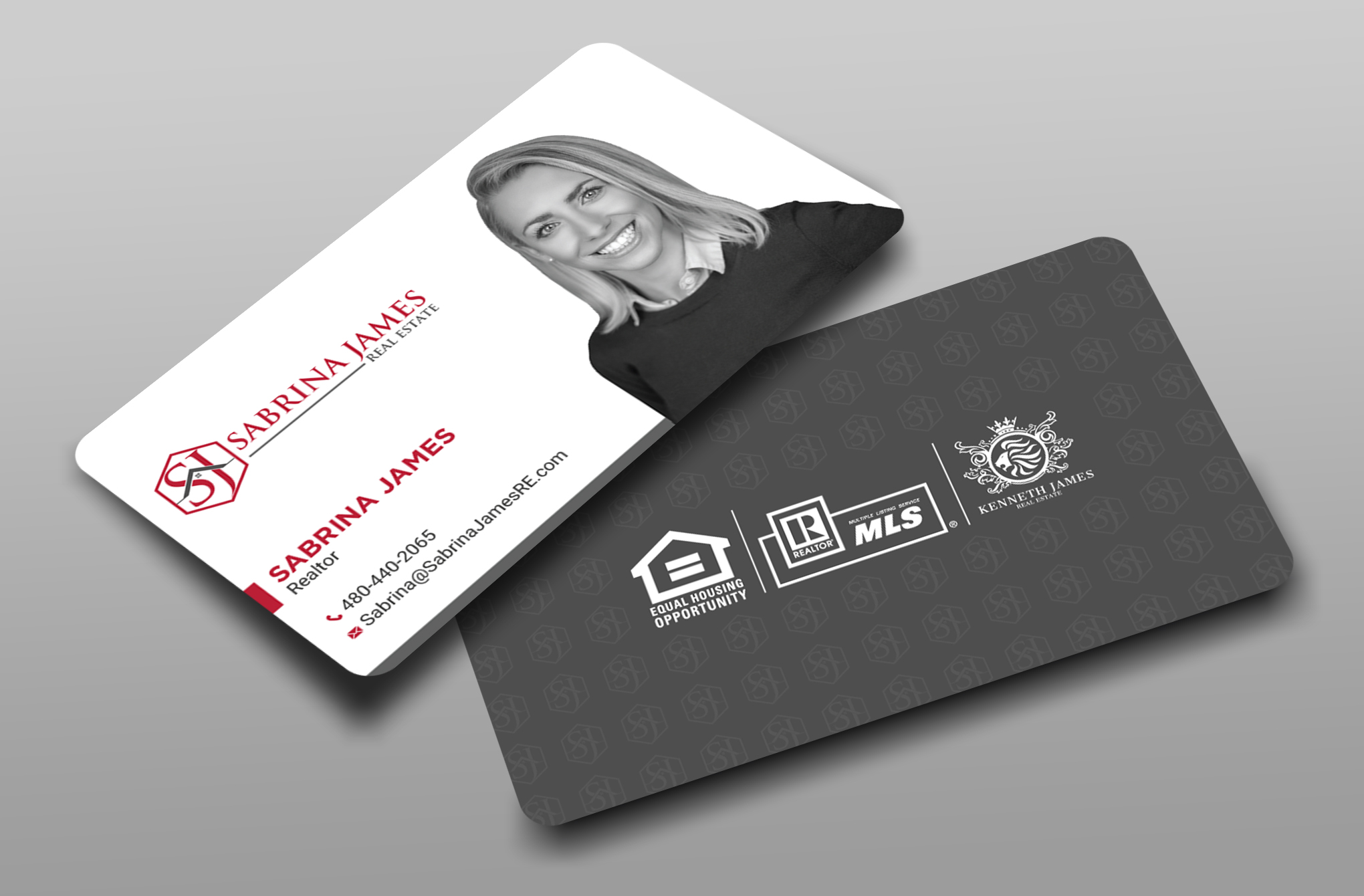 Design de Carte de Visite par Uttom 2 pour Sabrina James Real Estate | Design #27545442