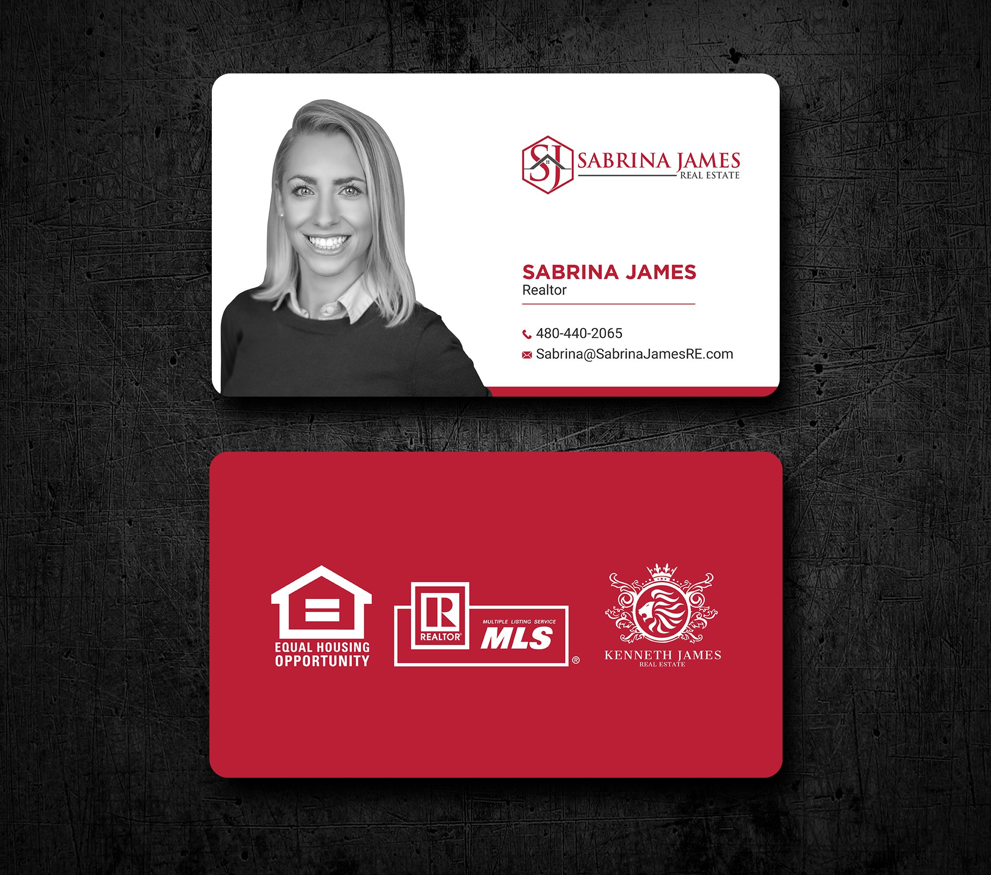 Diseño de Tarjeta de Presentación por Uttom 2 para Sabrina James Real Estate | Diseño #27545444