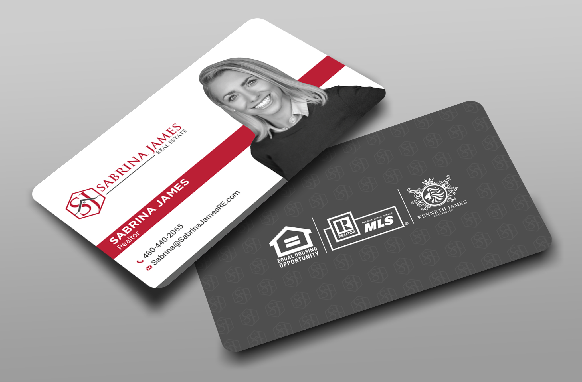 Diseño de Tarjeta de Presentación por Uttom 2 para Sabrina James Real Estate | Diseño #27545473