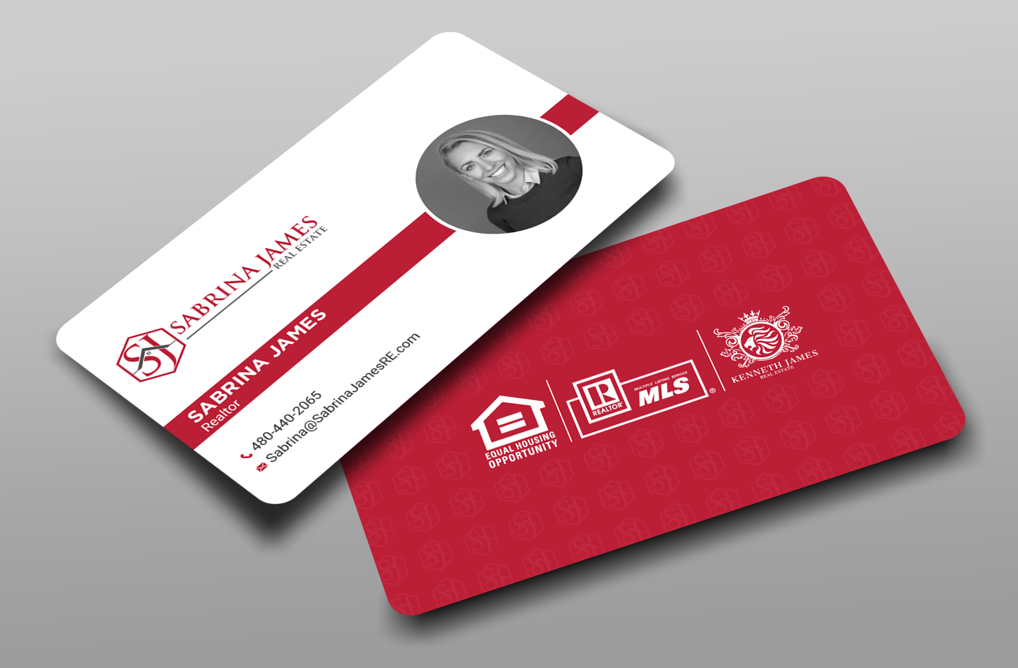 Design de Carte de Visite par Uttom 2 pour Sabrina James Real Estate | Design #27545474