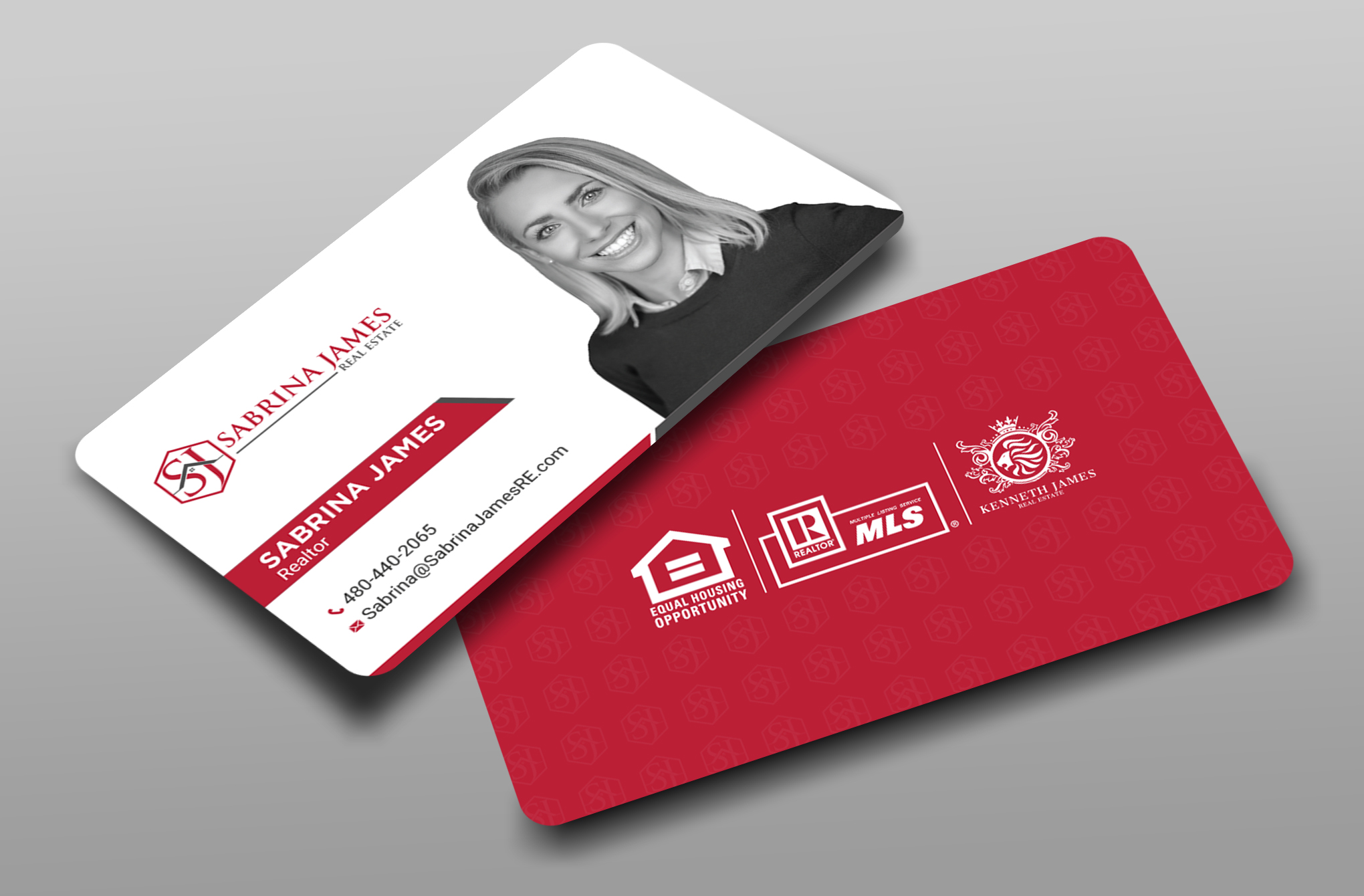 Design de Carte de Visite par Uttom 2 pour Sabrina James Real Estate | Design #27545475