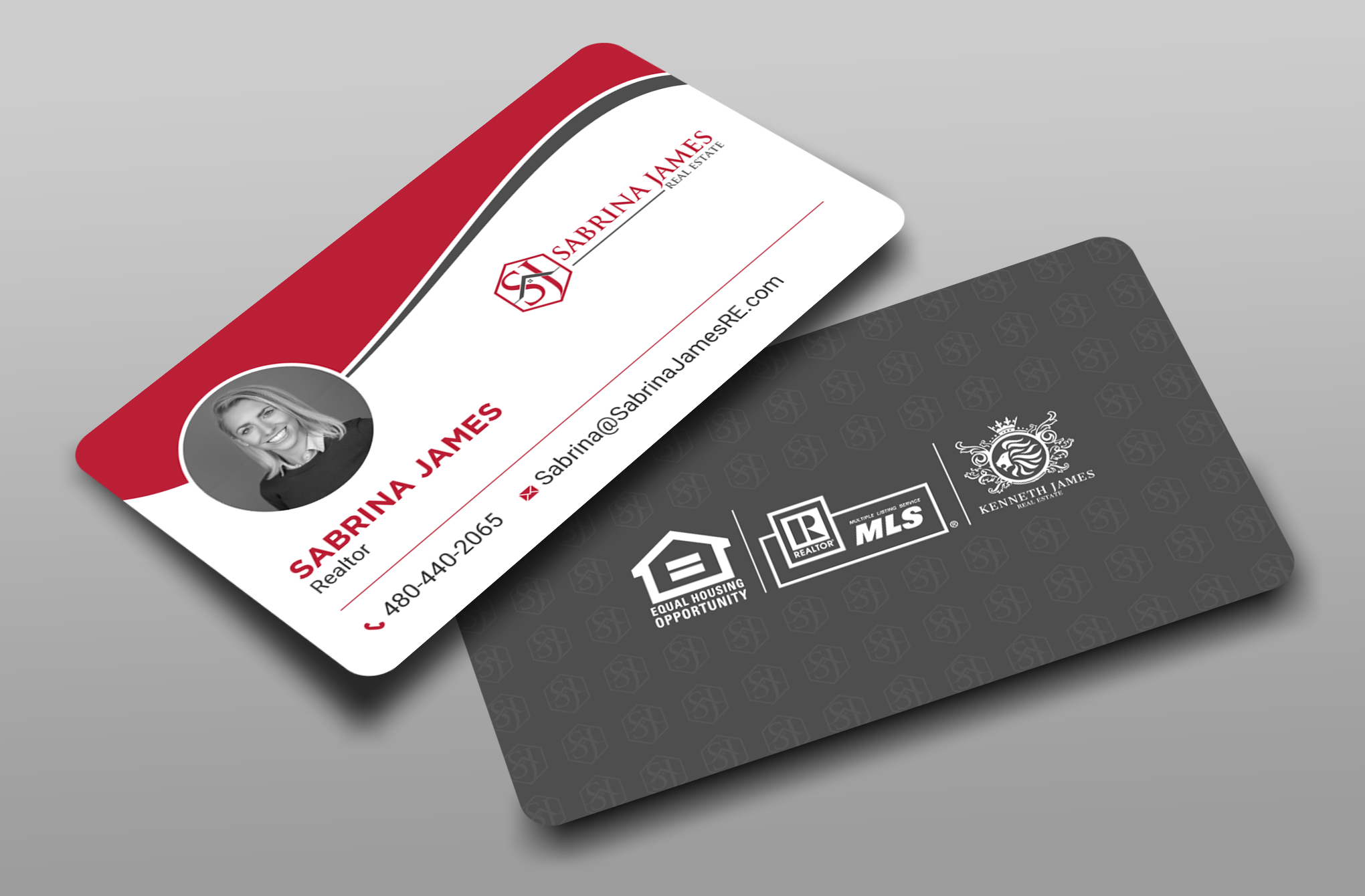 Design de Carte de Visite par Uttom 2 pour Sabrina James Real Estate | Design #27545476