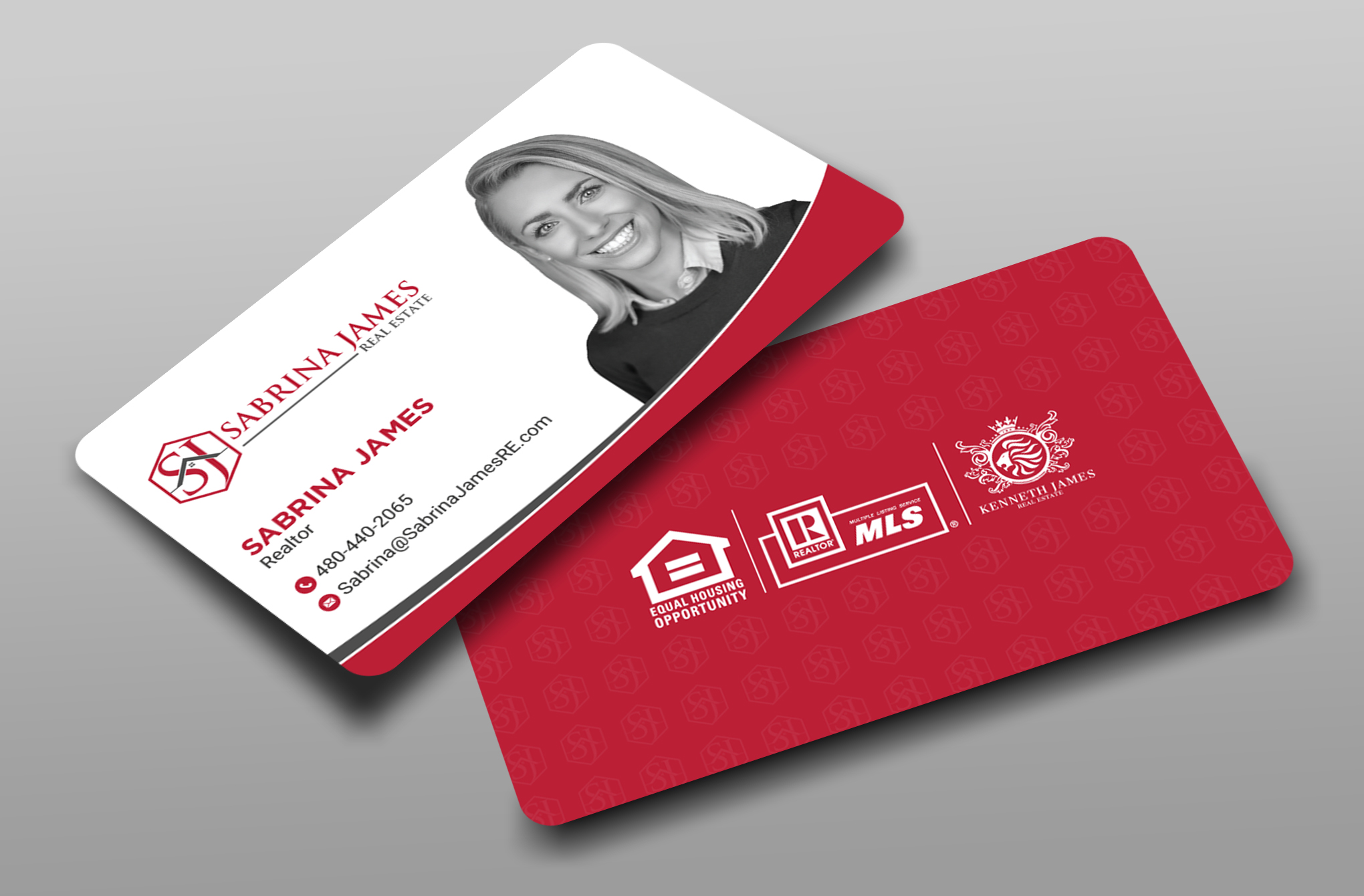 Design de Carte de Visite par Uttom 2 pour Sabrina James Real Estate | Design #27546153