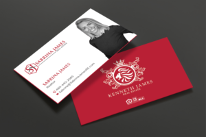Business Card Design by DesignShout for Sabrina James Real Estate | Design: #27542535