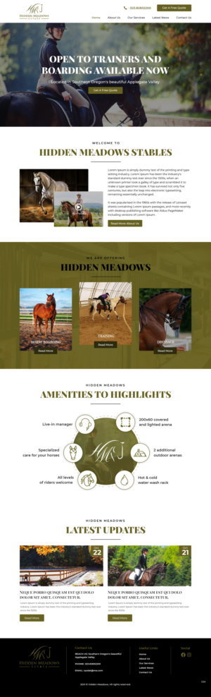 Web Design by pb for this project | Design: #27545541