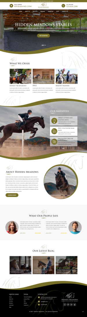 Web Design by pb for this project | Design: #27545544