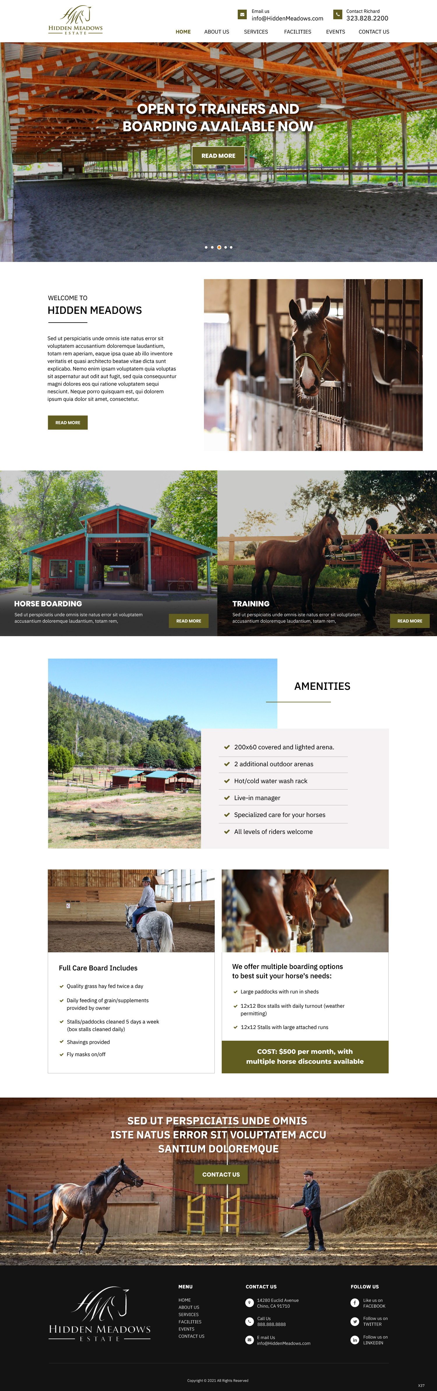 Web Design by pb for this project | Design #27545555