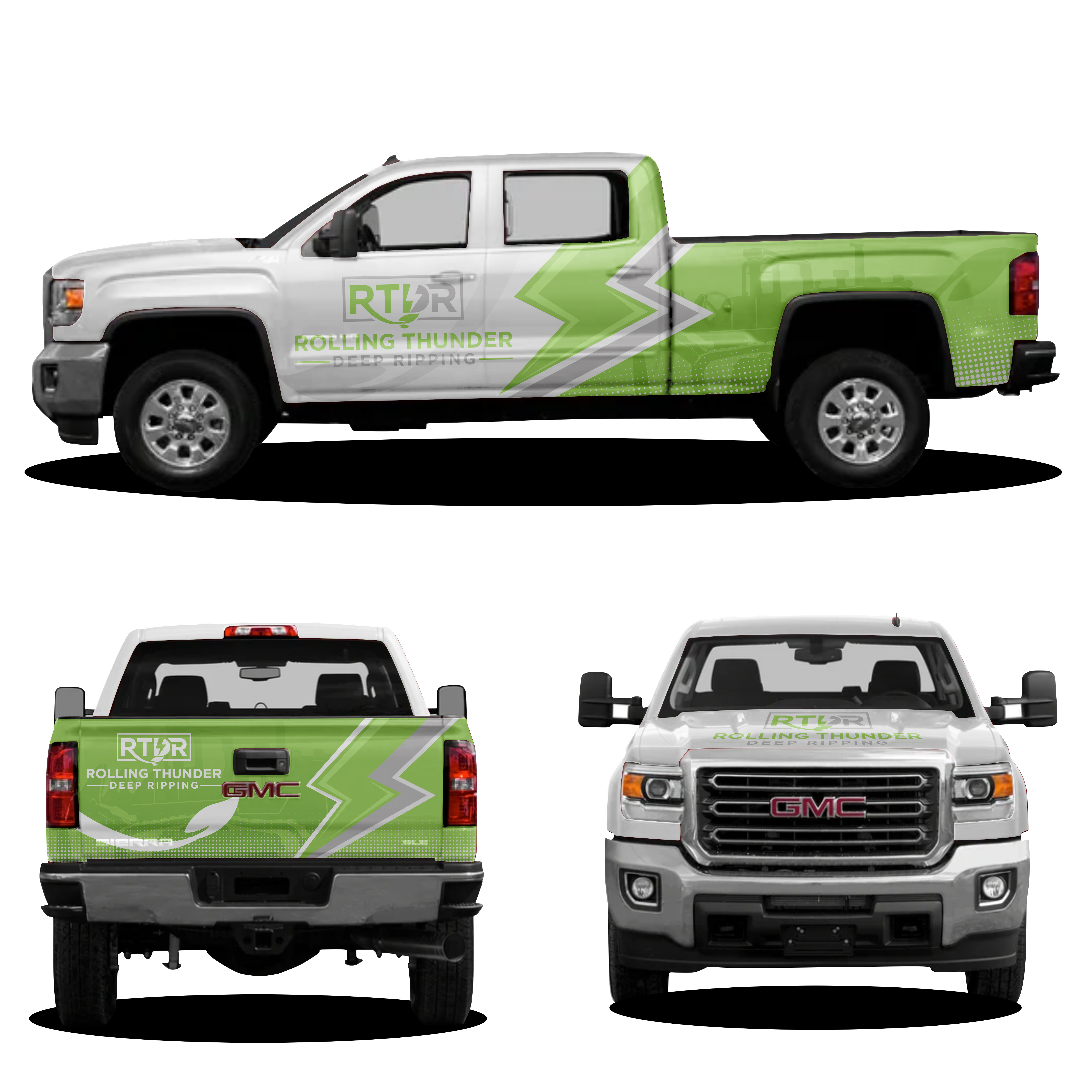 Car Wrap Design by Ferdyansyah for Rolling Thunder Deep ripping | Design #27565461