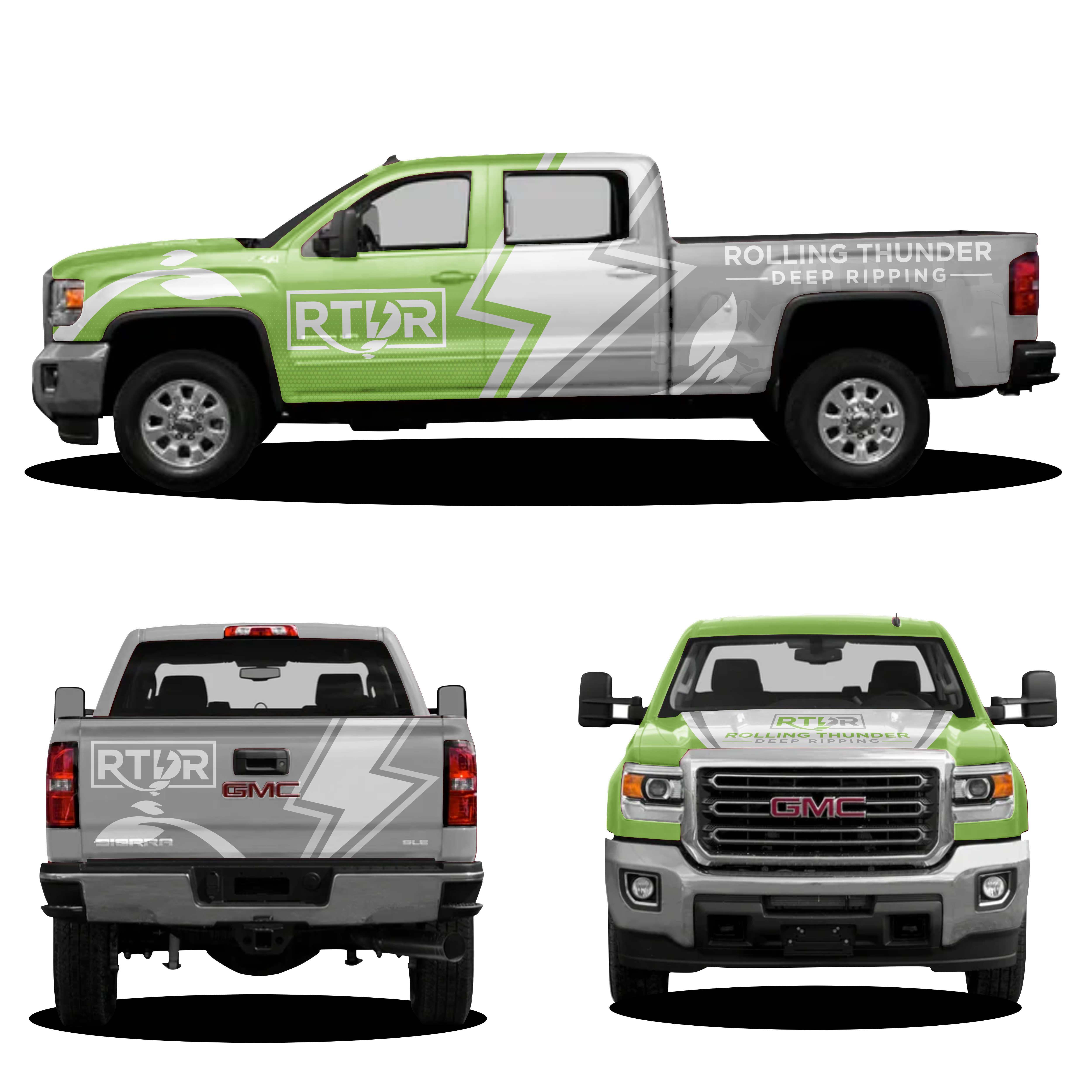 Car Wrap Design by Ferdyansyah for Rolling Thunder Deep ripping | Design #27565462