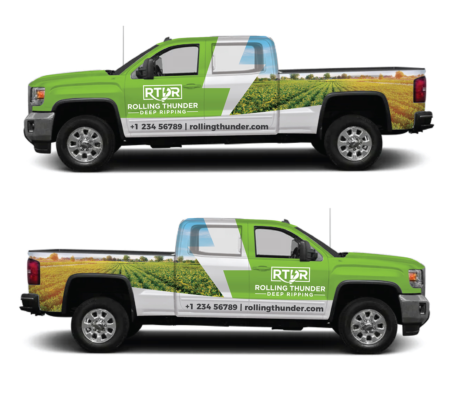 Car Wrap Design by Deziners Zone for Rolling Thunder Deep ripping | Design #27544679