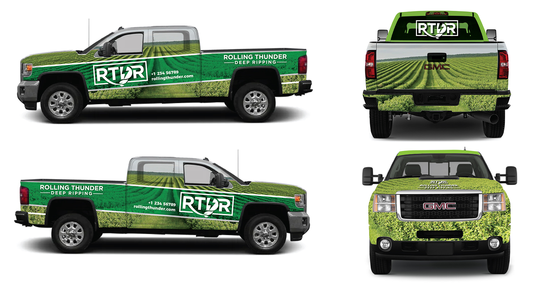 Design de Covering de Véhicule par Deziners Zone pour Rolling Thunder Deep ripping | Design #27550109