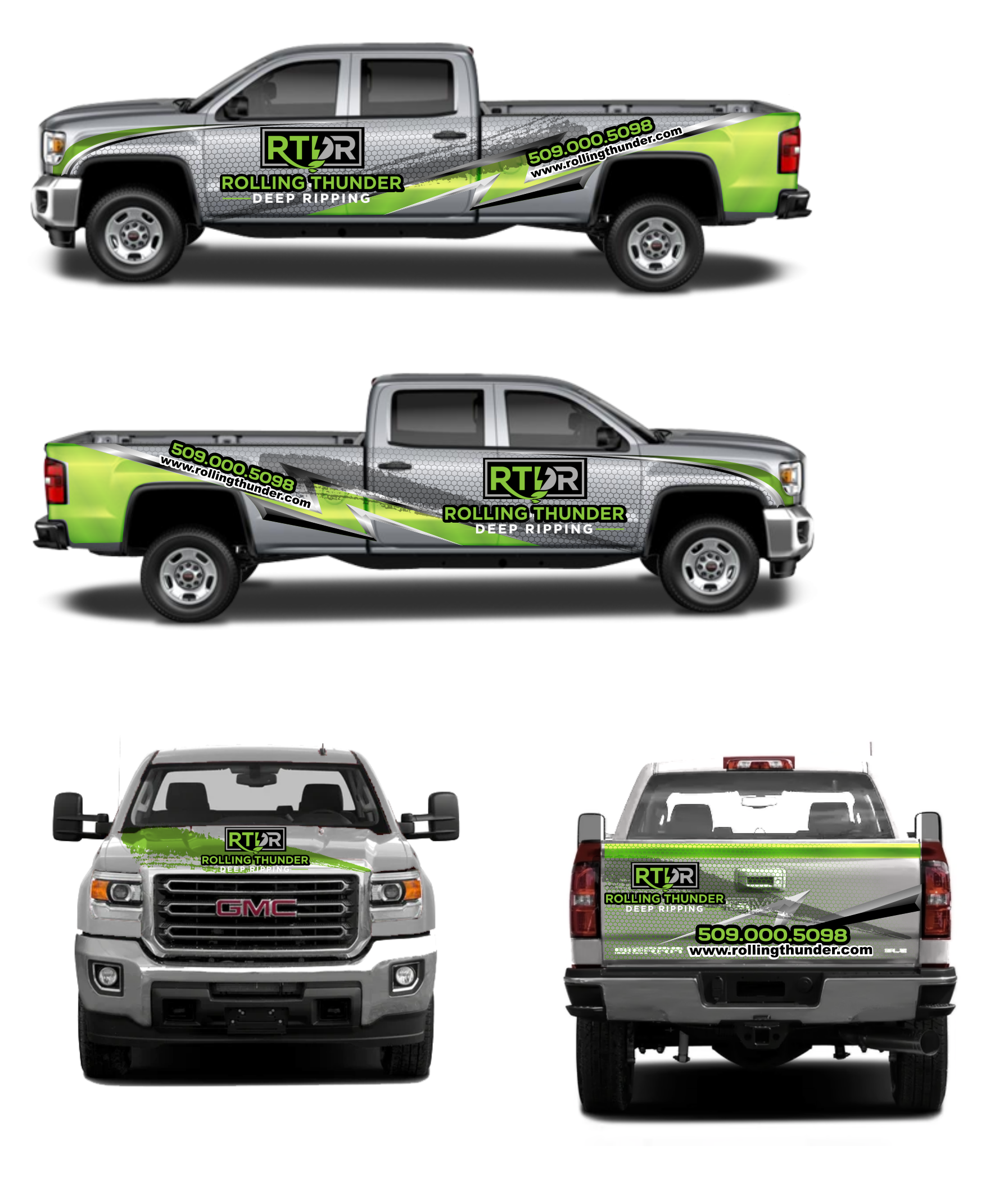 Design de Covering de Véhicule par elveneclipse pour Rolling Thunder Deep ripping | Design #27553160