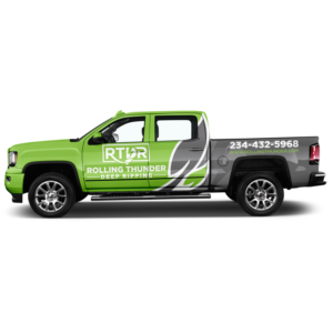 Car Wrap Design by MAKE ME THE WINNER for Rolling Thunder Deep ripping | Design: #27546490