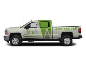 Car Wrap Design by Shumaila Kiran for Rolling Thunder Deep ripping | Design: #27543056