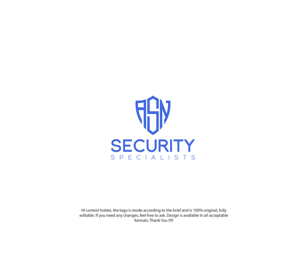 Design de Logo par LogoEon pour ASN Security Specialists | Design #27546017