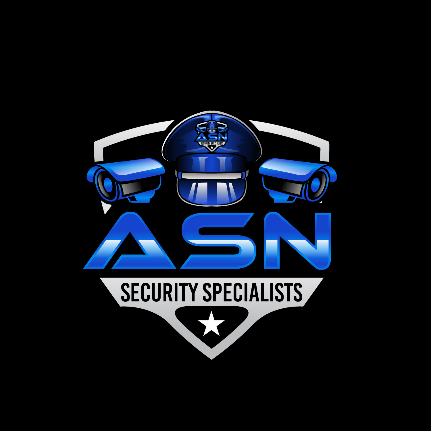 Logo Design by Dream Logo Design for ASN Security Specialists | Design #27545118
