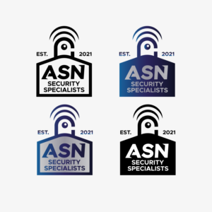 Logo Design by Brewyart Creative for ASN Security Specialists | Design #27542827