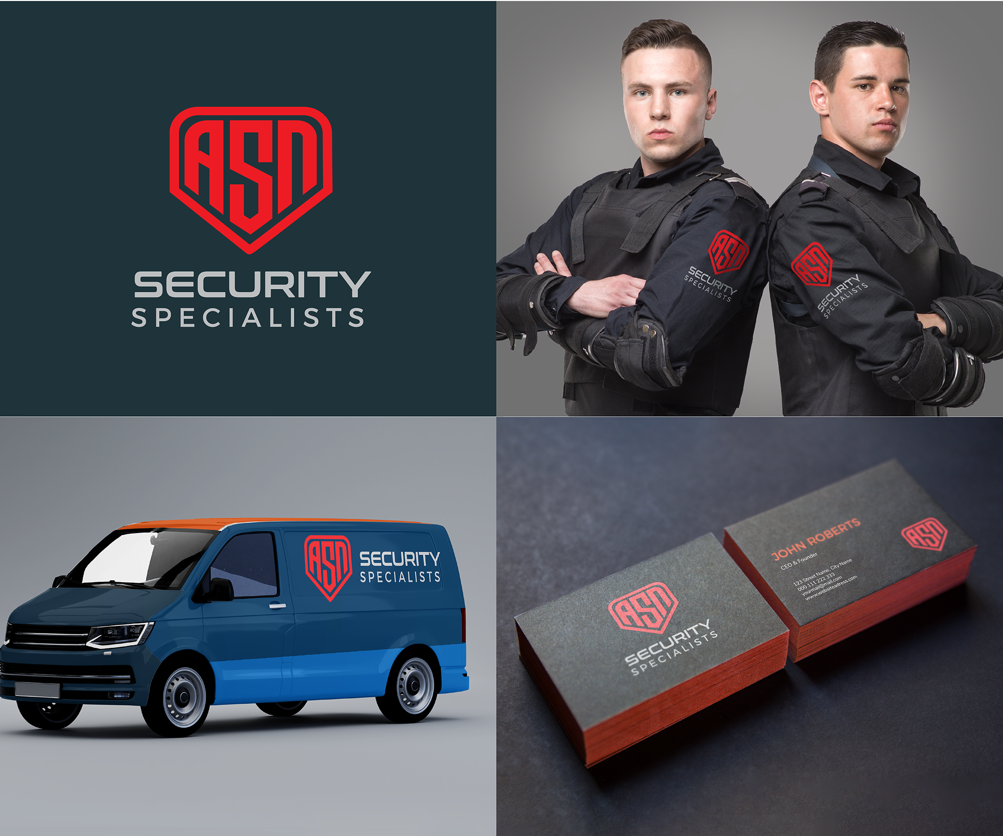 Logo Design by dennisdesigns for ASN Security Specialists | Design #27545724