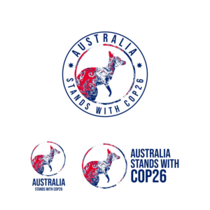 Australia stands with COP26 / Go green or COP it | Logo-Design von AyoebRoa