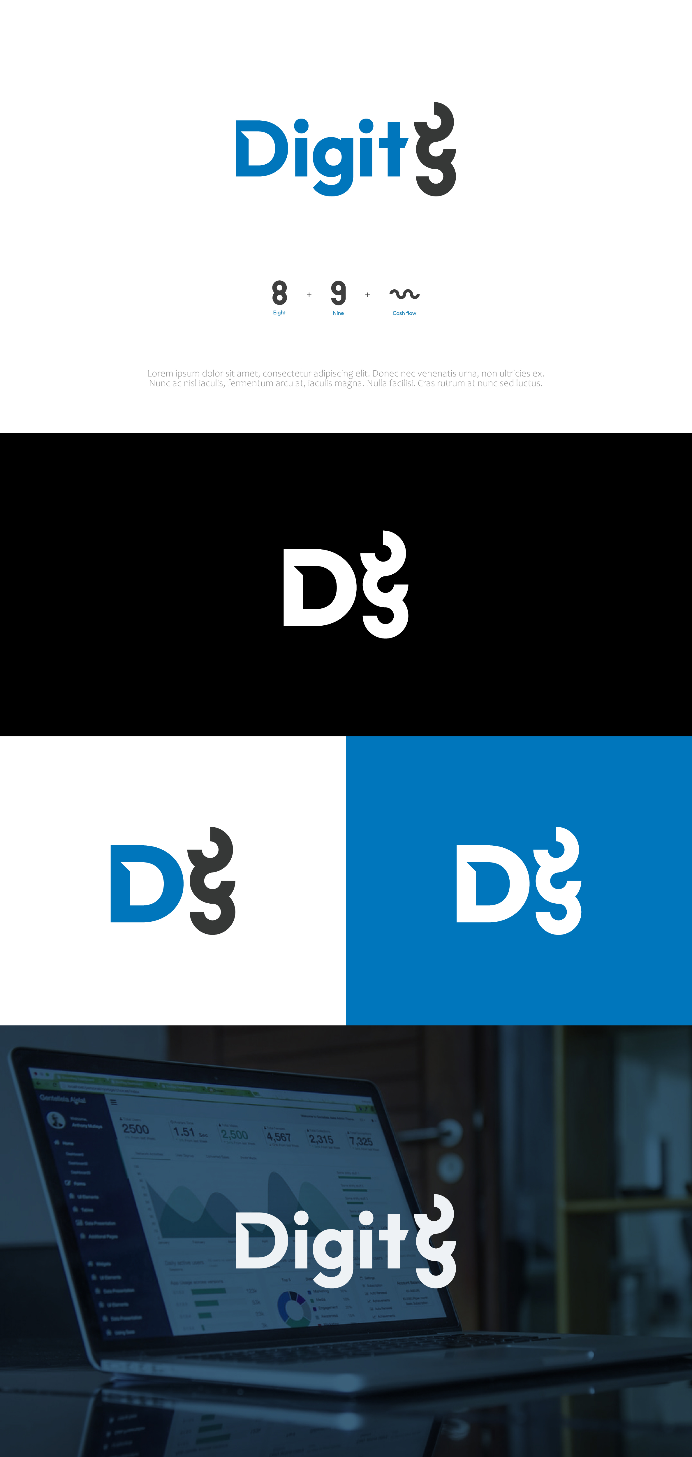 Diseño de Logo por lena6 para Digit89 | Diseño #27555903