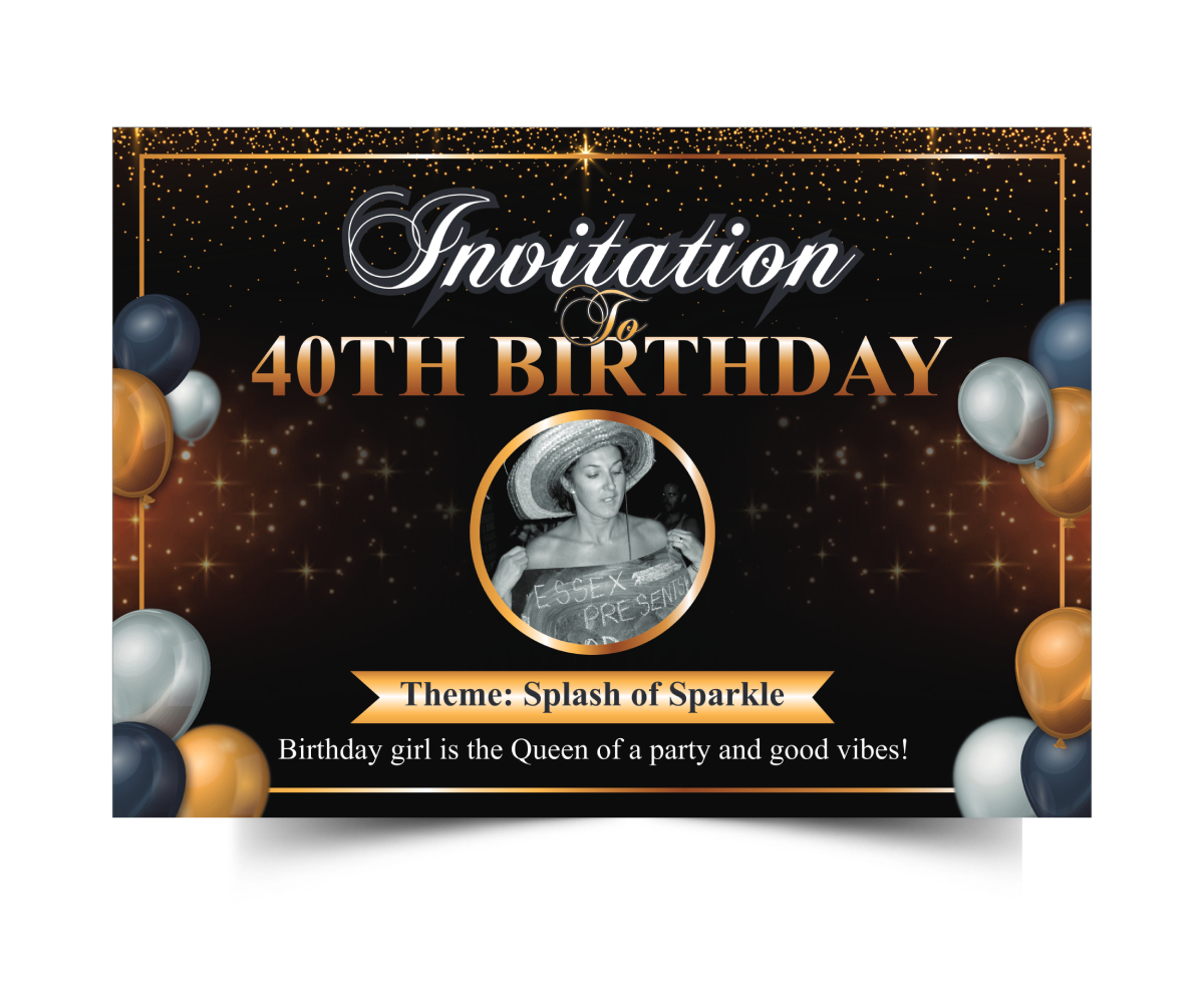 Invitation Design by ecorokerz for this project | Design #27544702