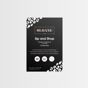 Invitation to Retail Shopping Event | Einladungs-Design von GraphicSujit