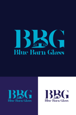 Logo Design by Sergio Coelho for Blue Barn Glass | Design: #27549304