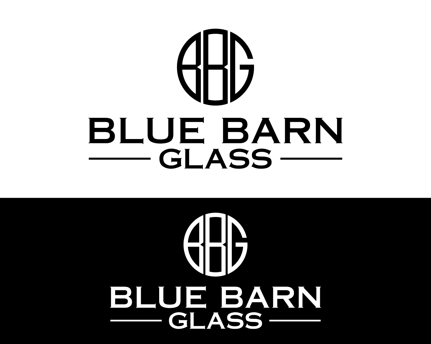 Logo Design by Box Graphic for Blue Barn Glass | Design #27548858