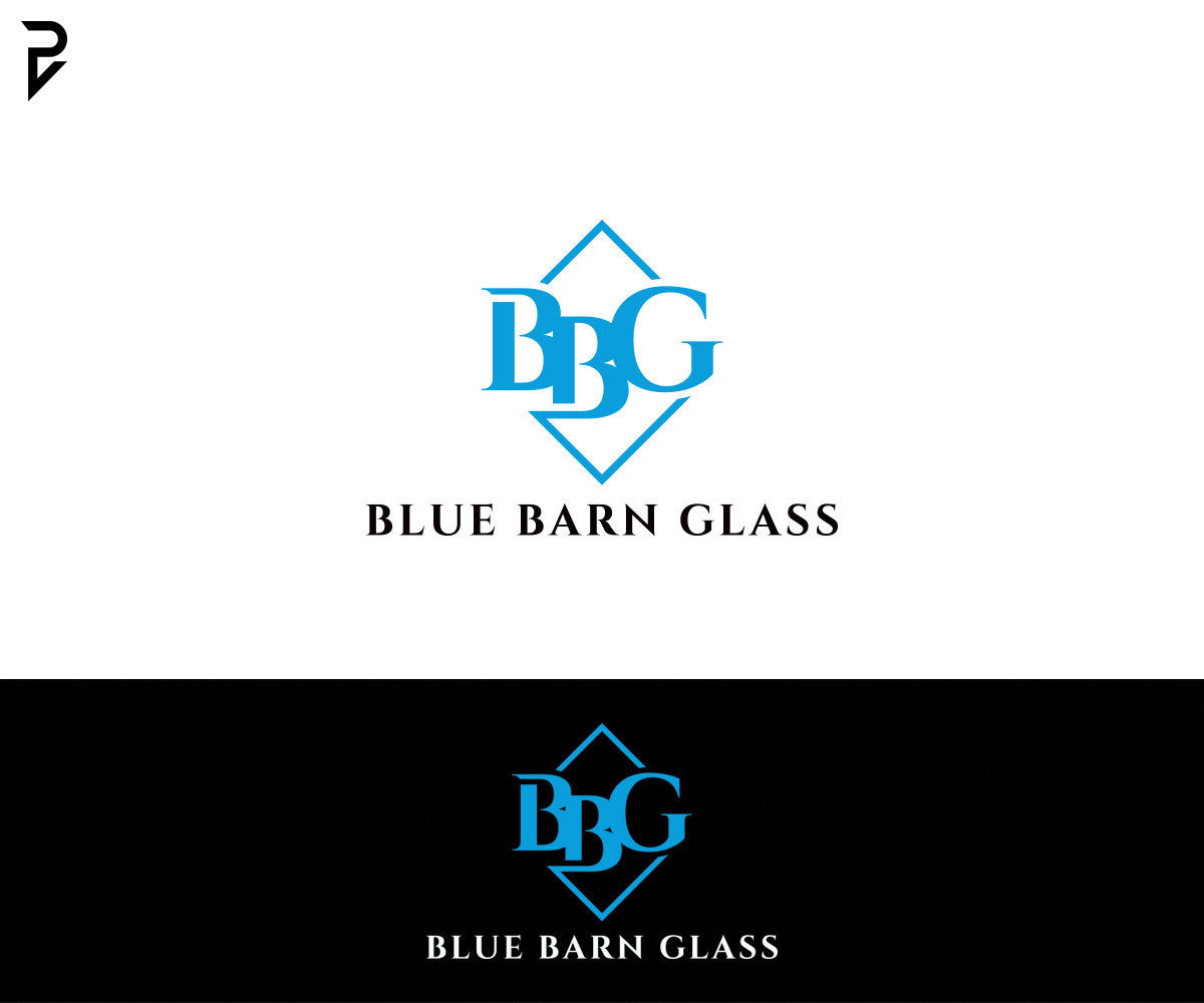 Logo Design by poisonvectors for Blue Barn Glass | Design #27545385