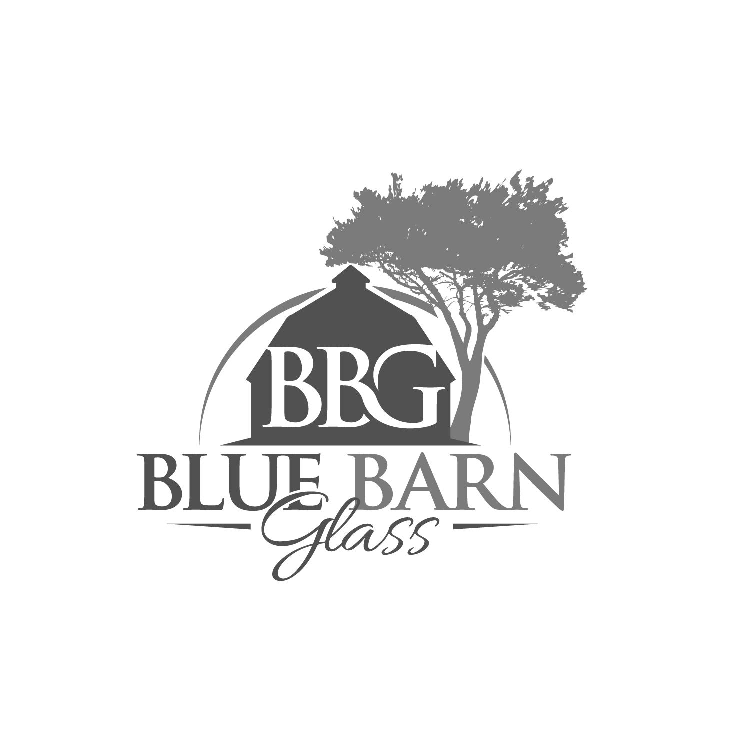 Logo Design by Dream Logo Design for Blue Barn Glass | Design #27573962