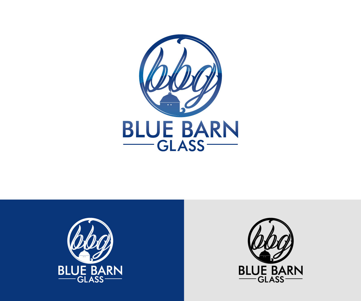 Logo Design by future logo.com for Blue Barn Glass | Design #27546008