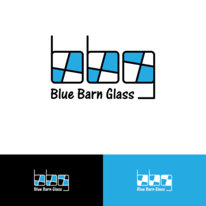 Diseño de Logo por Amhar619 para Blue Barn Glass | Diseño #27549333