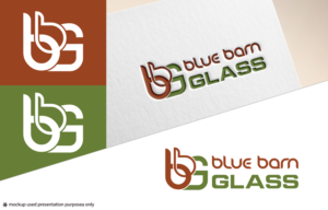 Design de Logo par Rubia@ pour Blue Barn Glass | Design : #27546961