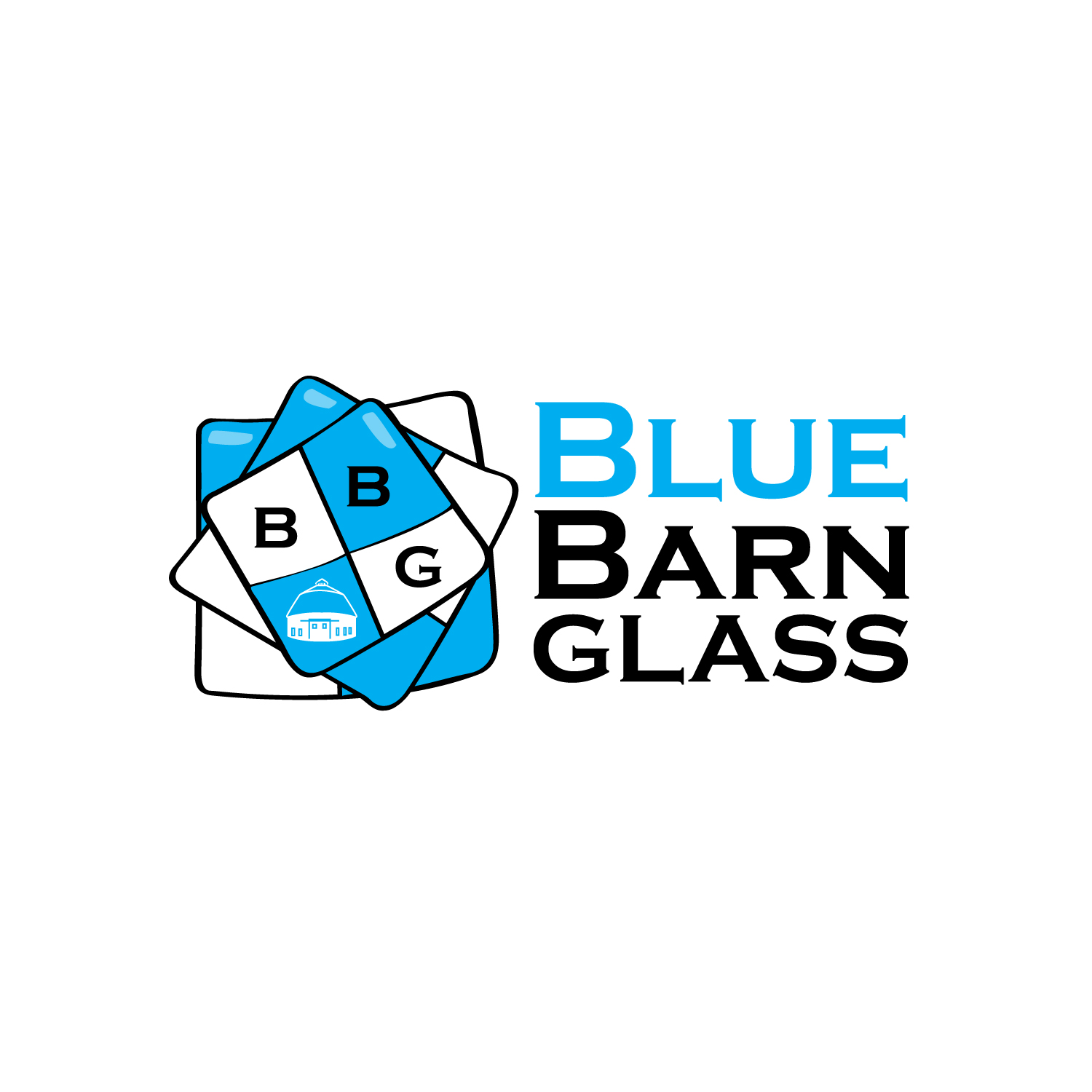 Logo Design by geni for Blue Barn Glass | Design #27593221
