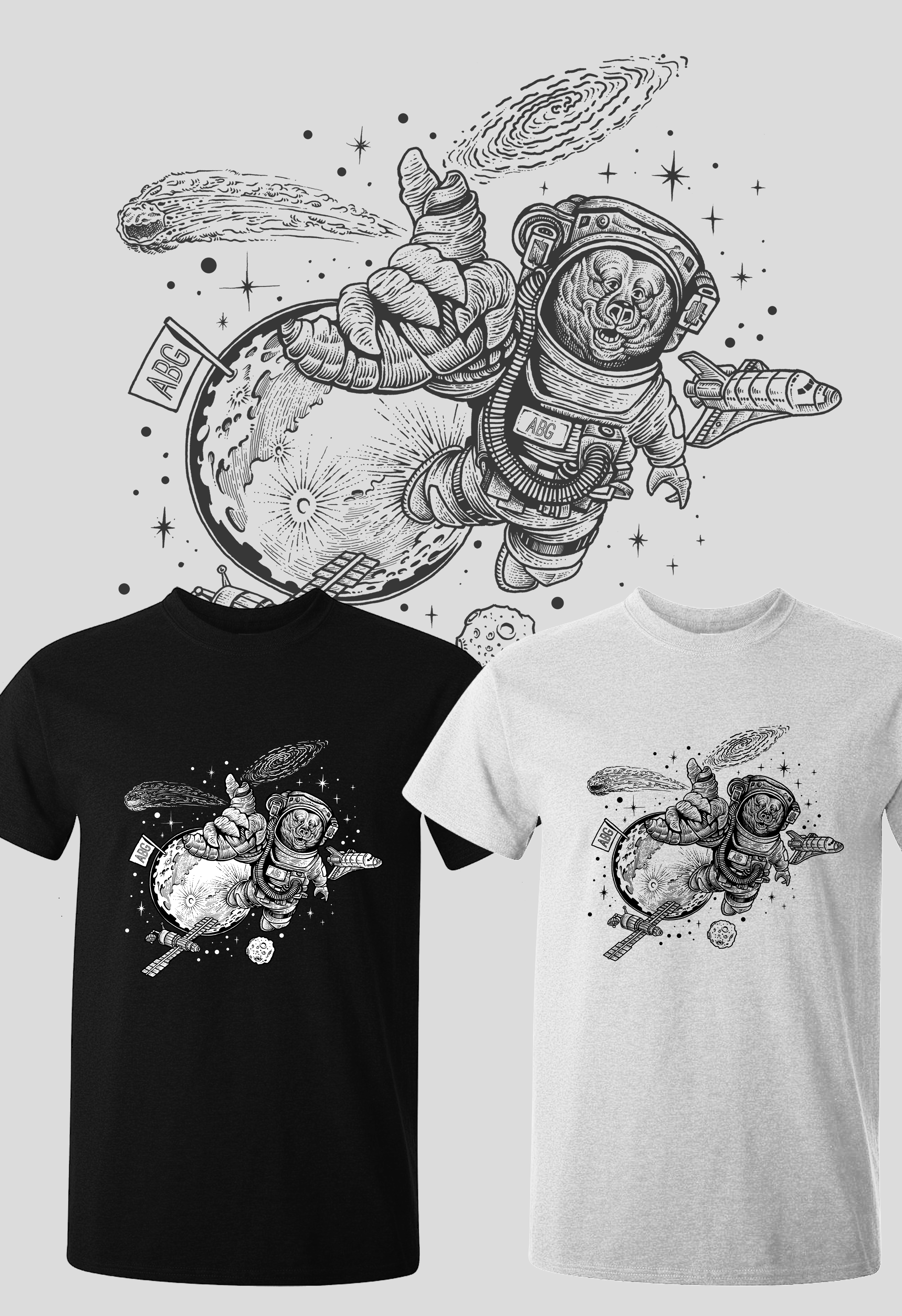 Diseño de Camiseta por Jagerstraum para Artisanal Baked Goods (ABG) | Diseño #27570854