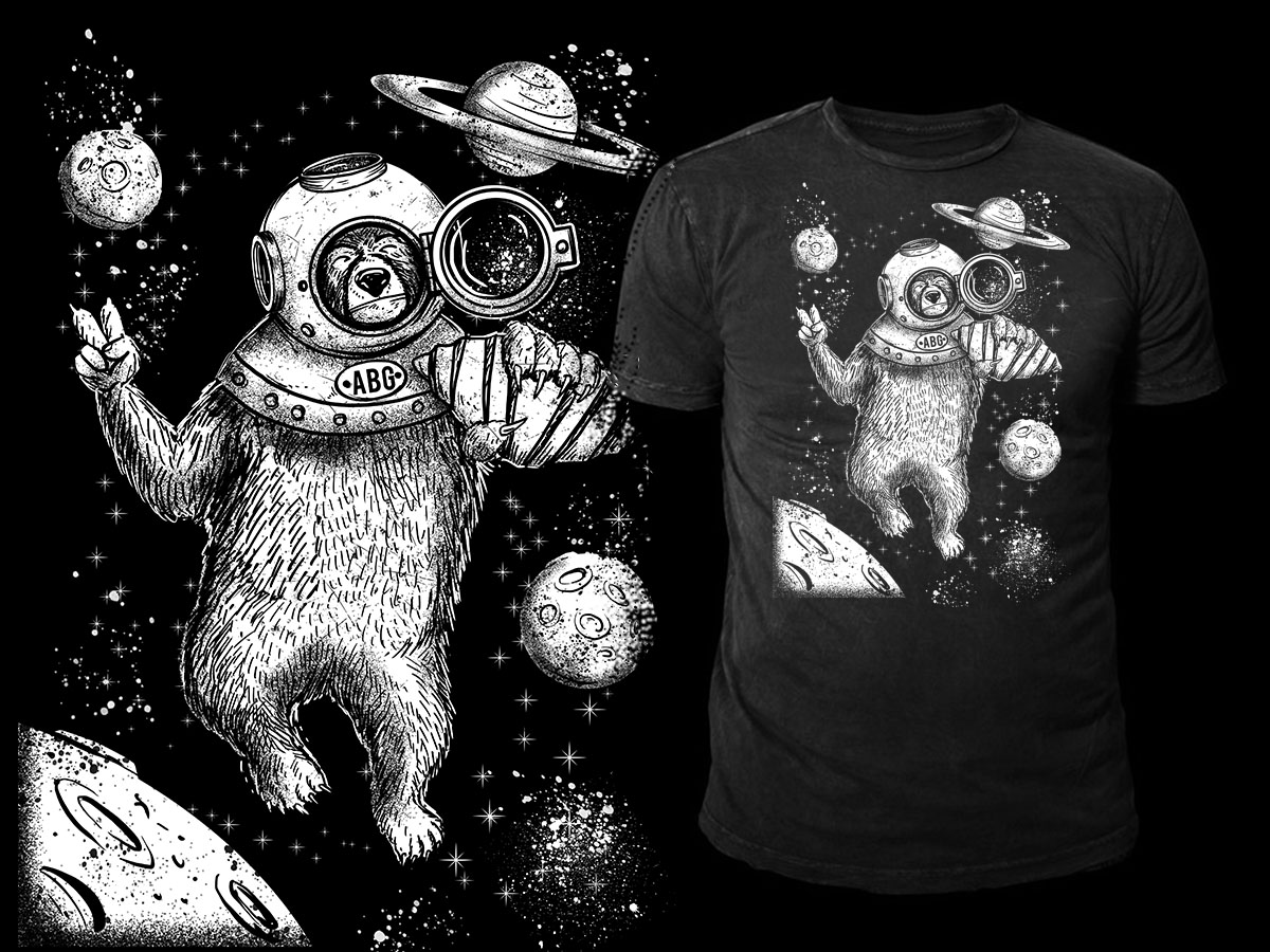 T-Shirt-Design von Falih A für Artisanal Baked Goods (ABG) | Design #27565141
