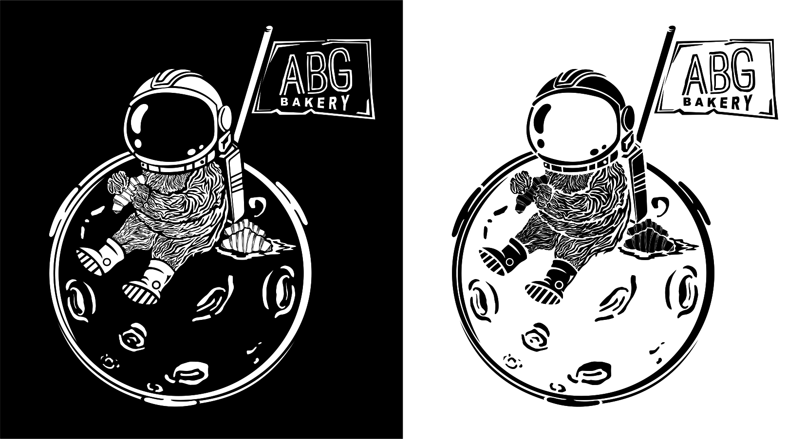 T-shirt Design by Den Bagus for Artisanal Baked Goods (ABG) | Design #27572153
