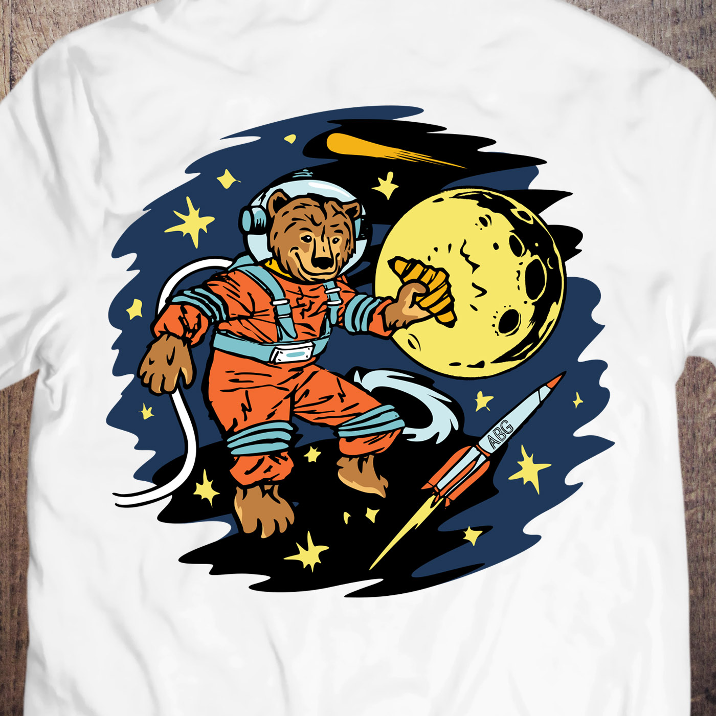 T-shirt Design by Abiyoso28 for Artisanal Baked Goods (ABG) | Design #27551535