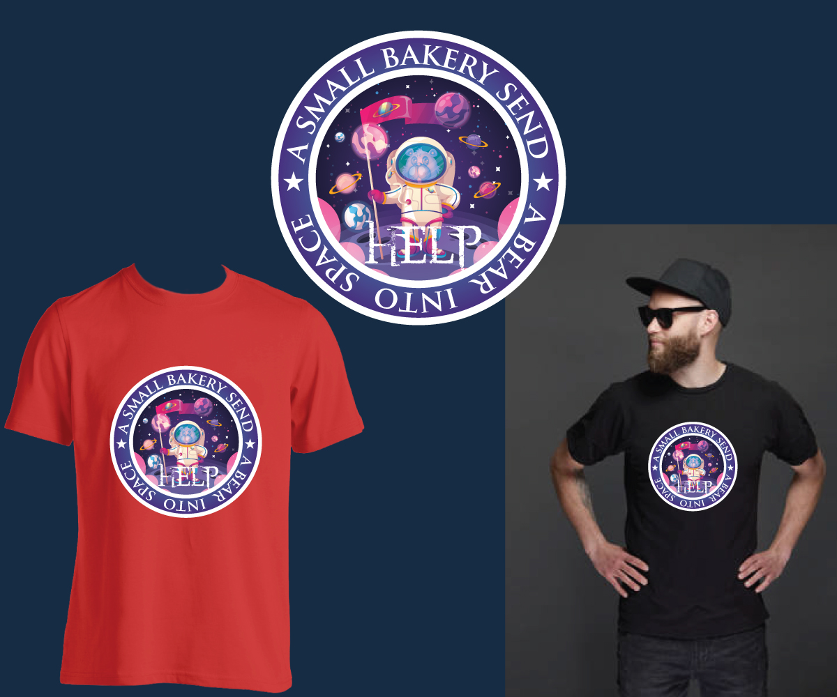 T-Shirt-Design von Kalla für Artisanal Baked Goods (ABG) | Design #27550413