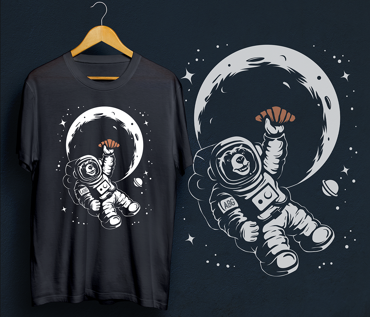 T-Shirt-Design von dan-D-dan für Artisanal Baked Goods (ABG) | Design #27579657