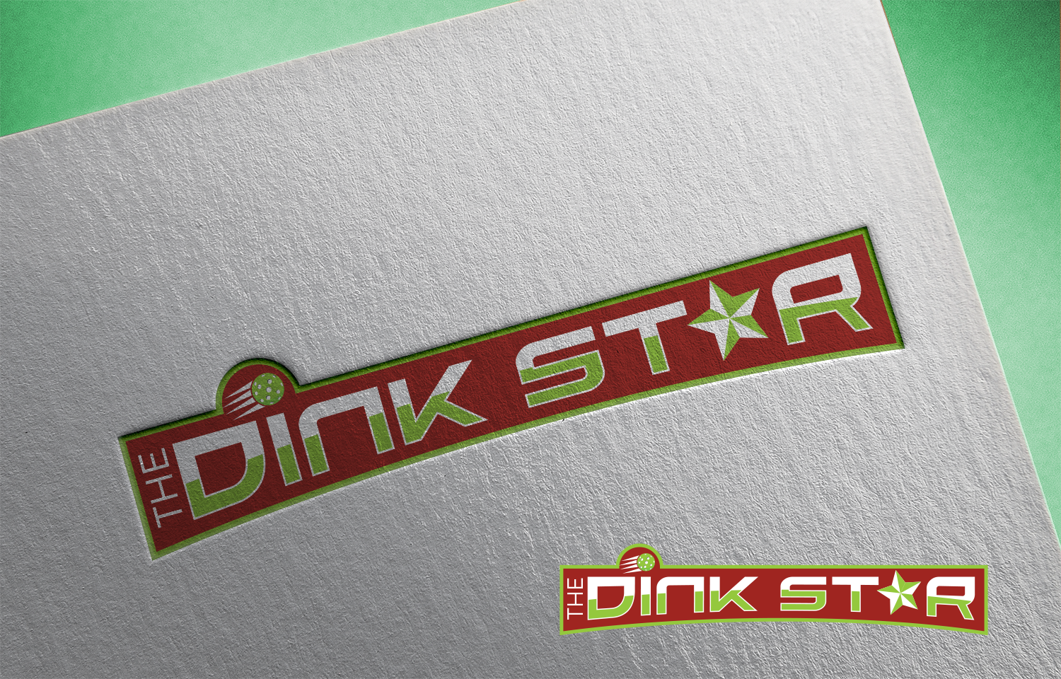 Logo Design by Think1st for The Dink Star | Design #27554198