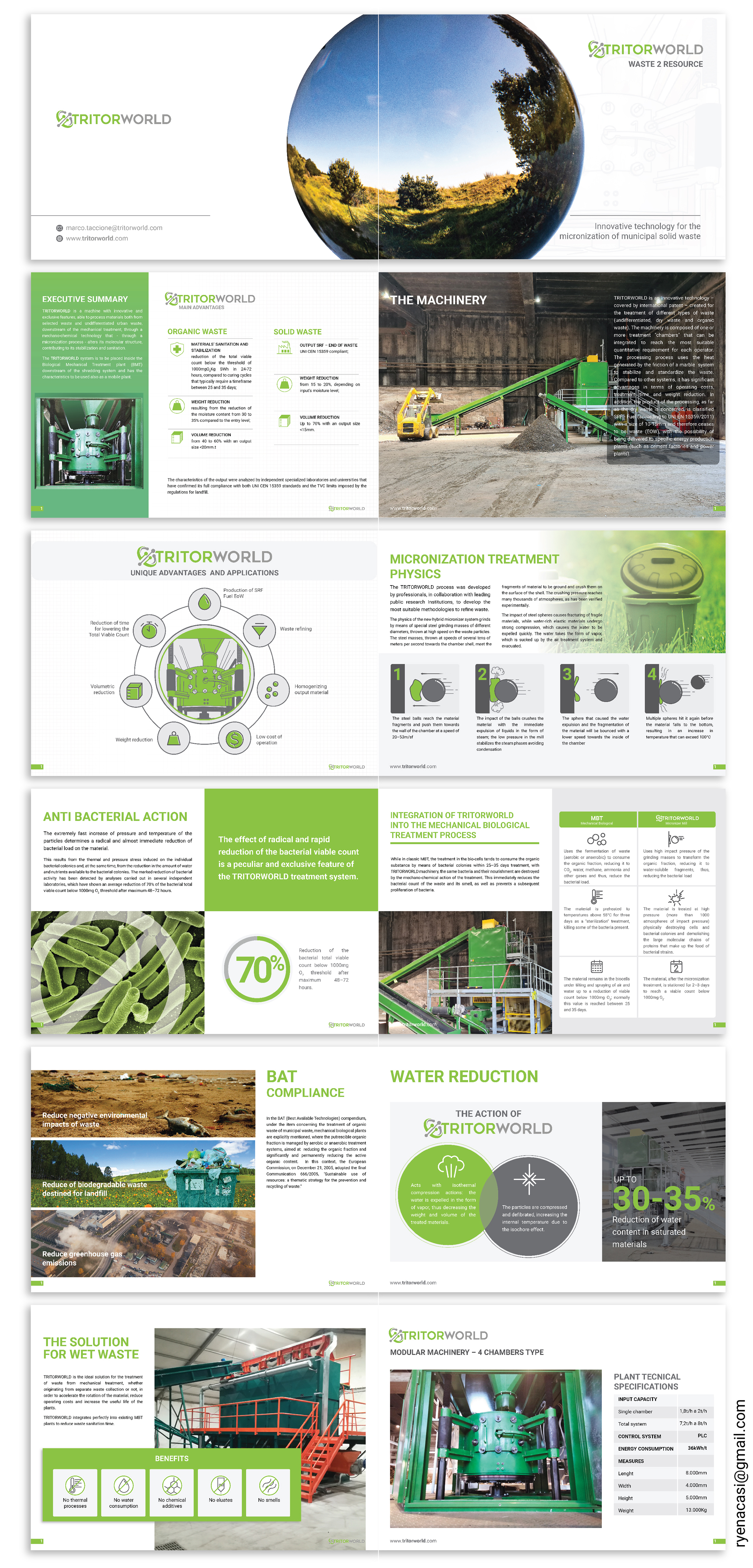 Brochure Design by ryenacasi for BioEnergy Europe S.r.l. | Design #27555225