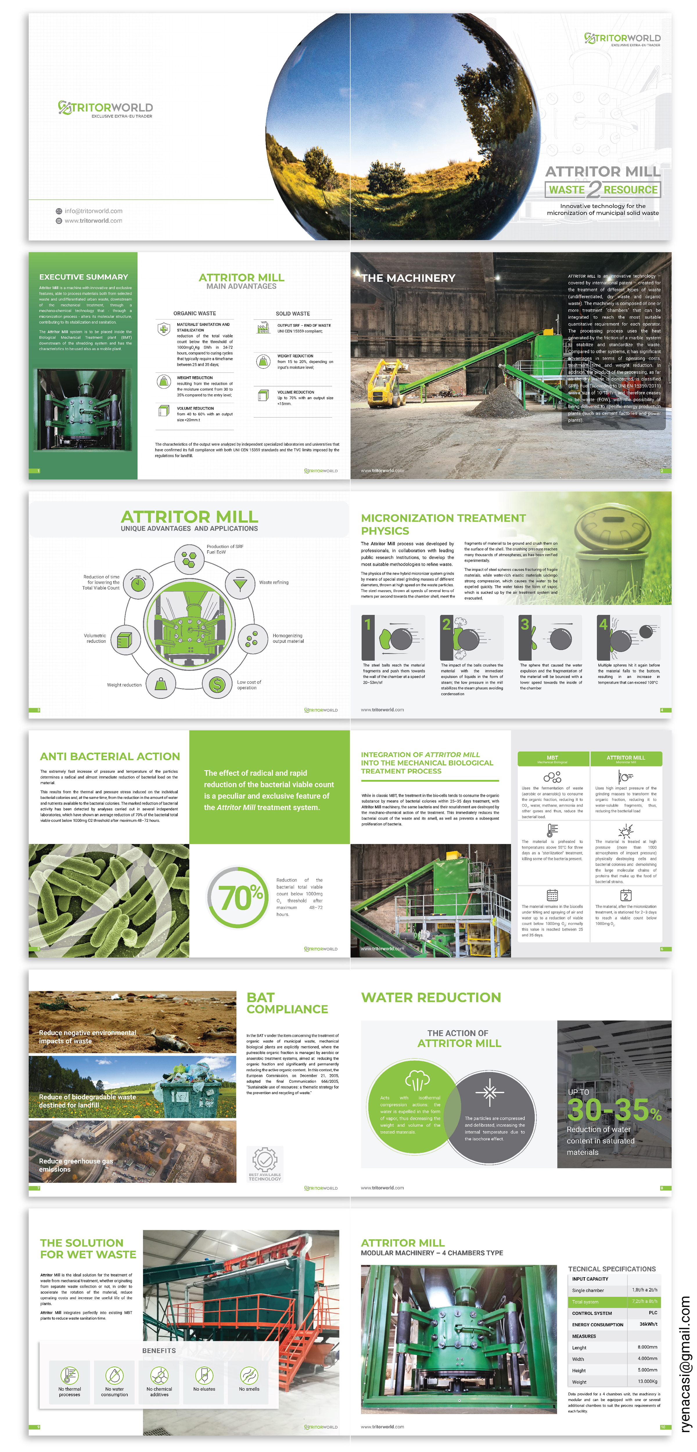 Brochure Design by ryenacasi for BioEnergy Europe S.r.l. | Design #27561827