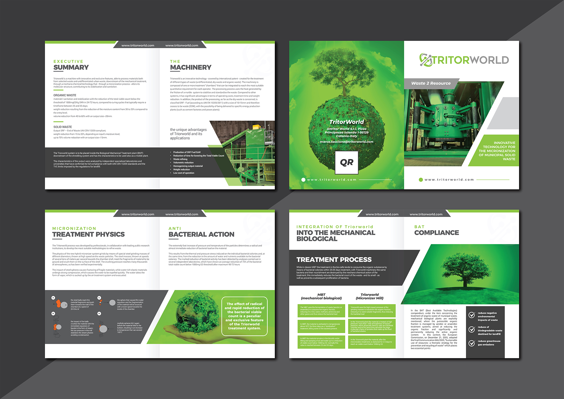 Brochure Design by Deziners Zone for BioEnergy Europe S.r.l. | Design #27557134