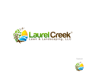 Laurel Creek Lawn & Landscaping, LLC | Logo Design by creativerhythm