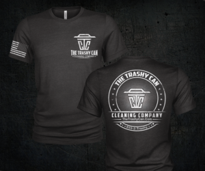 T-shirt Design by Milton Bhowmik for The Trashy Can Cleaning Company  | Design: #27571389